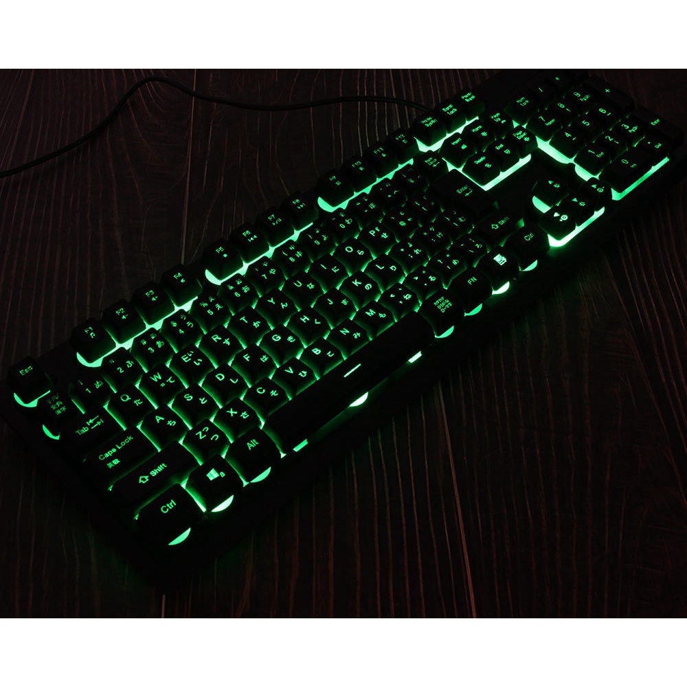 G081 Keyboard Gaming Mekanik Kabel USB Dengan Backlight Led
