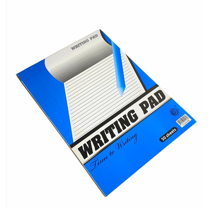 ( 50 Lembar ) BUKU NOTES BERGARIS WRITTING PAD - NOTEBOOK WRITING PAD / BUKU CATATAN / FLIP OVER PAD / BLOCK NOTE FOLIO BERGARIS