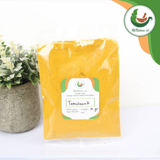 

Renatureid TEMULAWAK BUBUK MURNI 50 GRAM / Renature / Jamu Jawa Herbal Rena