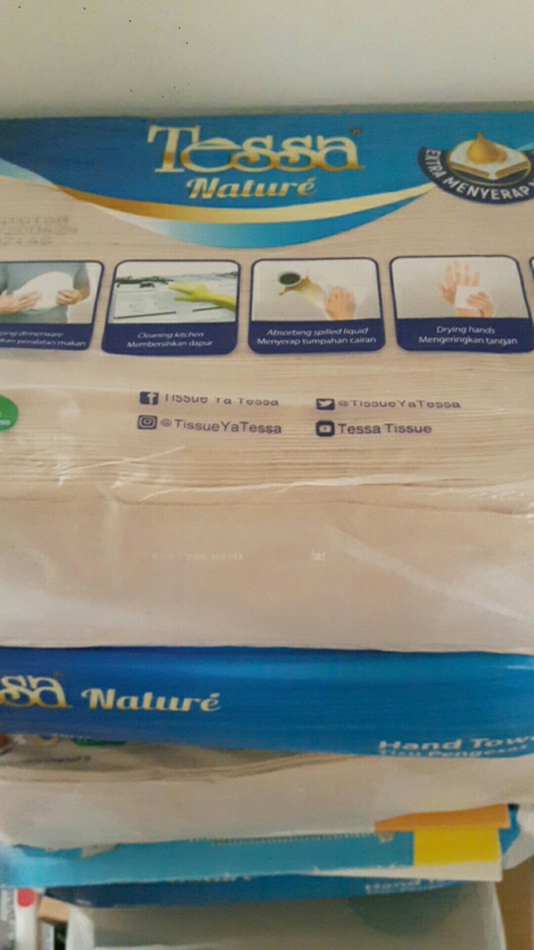 Tessa Tissue Nature Pengesat 150s