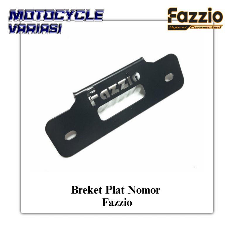 Breket Plat Nomor Fazzio Dudukan Plat Nomor Fazzio Tebal