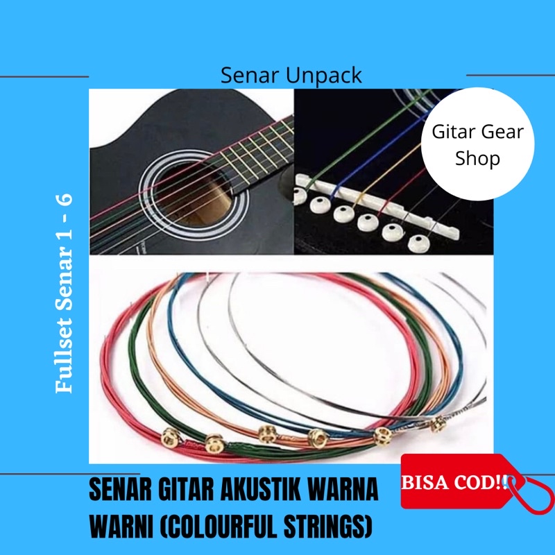 SENAR WARNA WARNI SENAR GITAR WARNA WARNI SENAR GITAR AKUSTIK WARNA WARNI SENAR GITAR COLOURFUL SENAR GITAR ALICE WARNA WARNI SENAR GITAR AKUSTIK ALICE WARNA WARNI