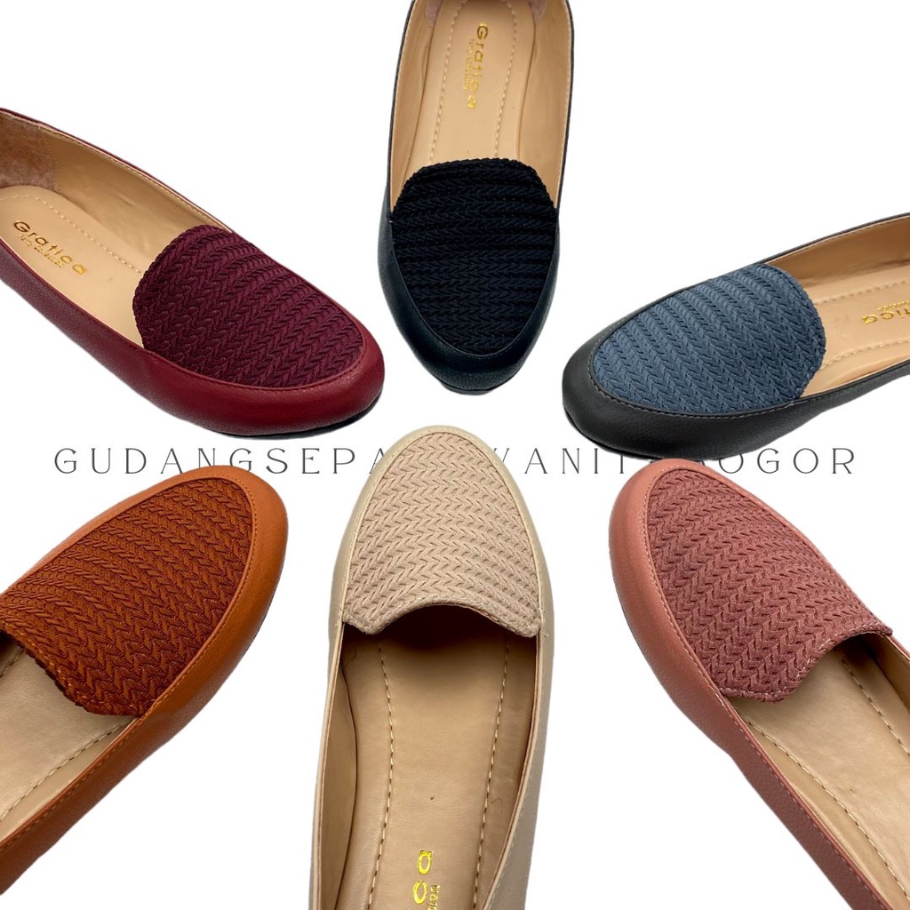 Gratica Sepatu Wanita Flat Shoes Moana AM 061