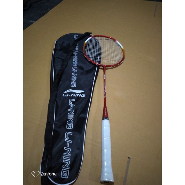LI-NING WOODS N 90 III BADMINTON RAKET PREMIUM QUALITY LOKAL ( INCLUDE TAS )