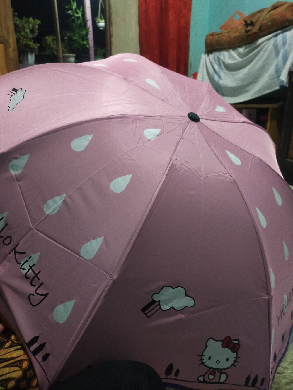 Payung Lipat 3 Nagoya Hello Kitty Imut