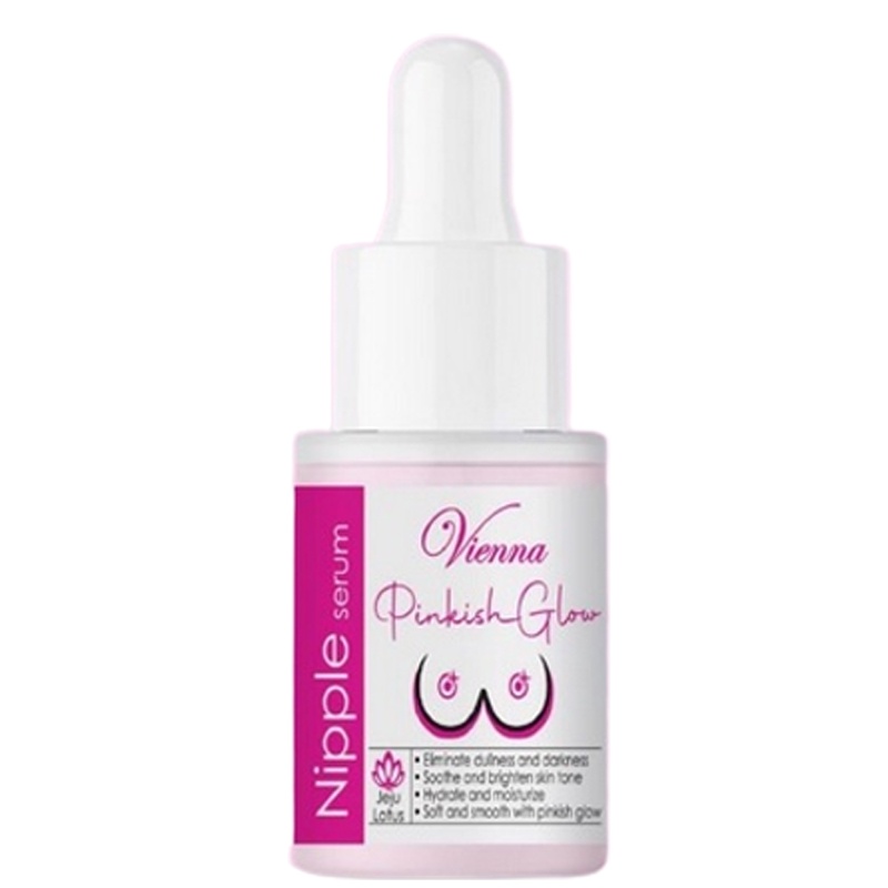 Vienna Jeju Lotus Pinkish Glow Nipple Serum 15ml - Serum Puting Payudara