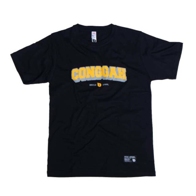 TSHIRT BECUZ APPAREL CONGGAH STONE