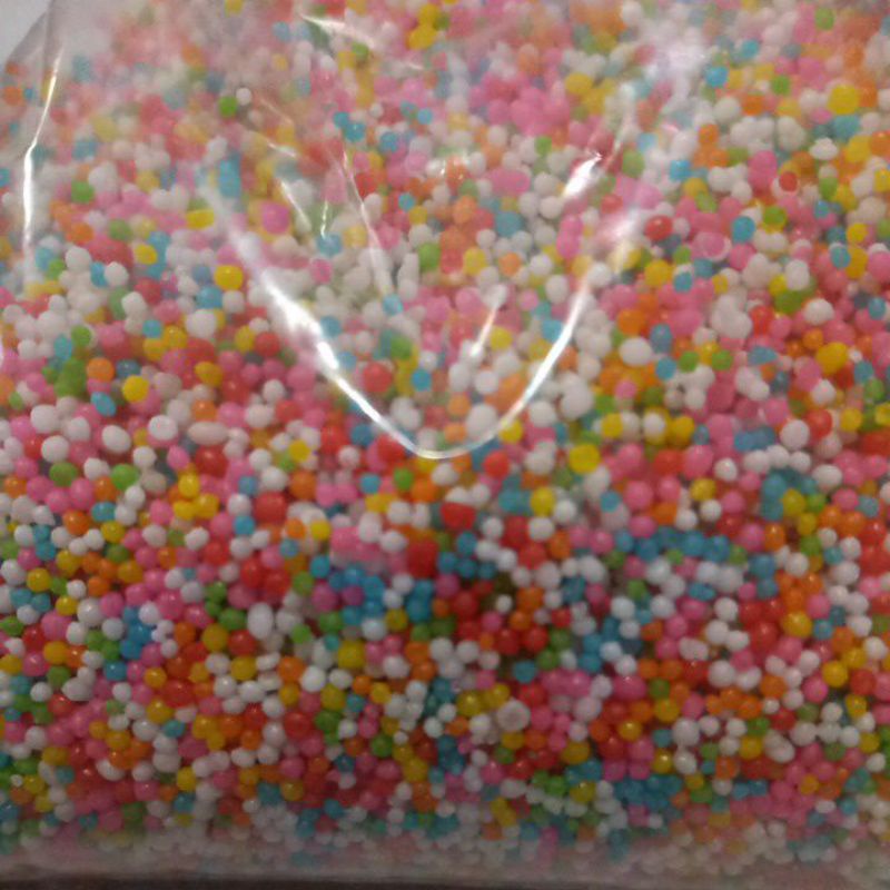 

SPRINKLE WARNA WARNI BULAT WARNA UNTUK CHOCO CRUNCH SRINKEL TABURAN KUE dekorasi kue