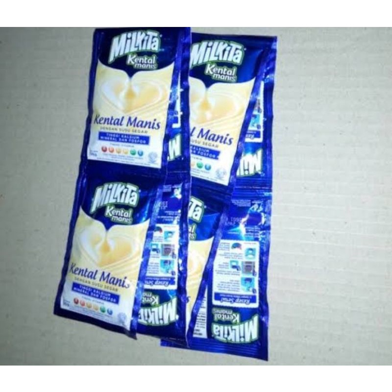Susu Milkita kental manis satu renceng Isi 6×36gr