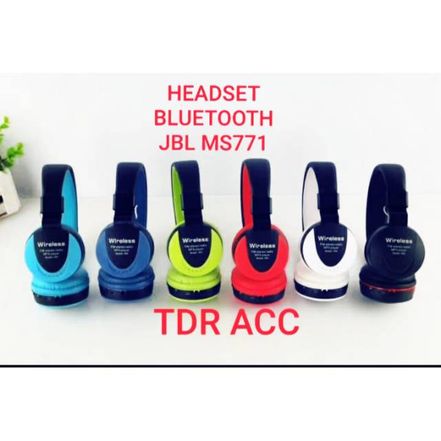 HEADSET - HEADPHONE - BANDO BLUETOOTH J - MS771 EXTRA BASS