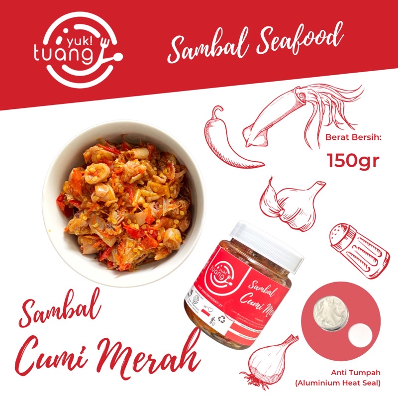 

Sambal Cumi Merah / Sambal Seafood / Sambal Rumahan / Sambal Enak / Sambal Pedas dan Gurih