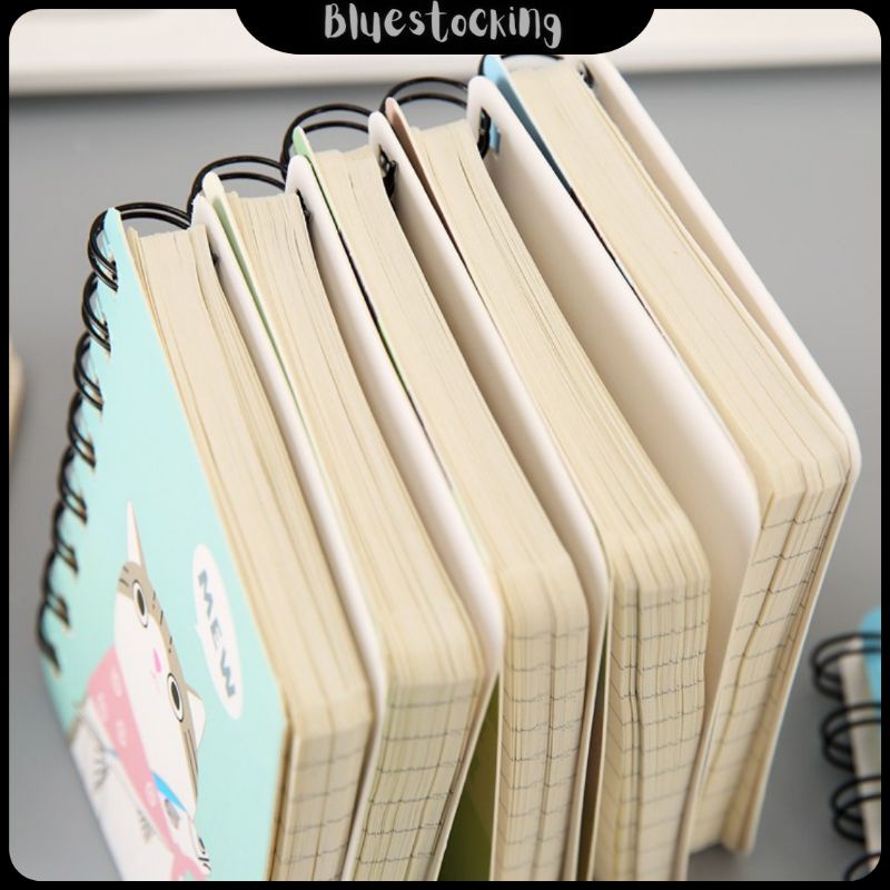 

NOTE BOOK RING MINI MOTIF UNTUK CATATAN NOTE MEMO