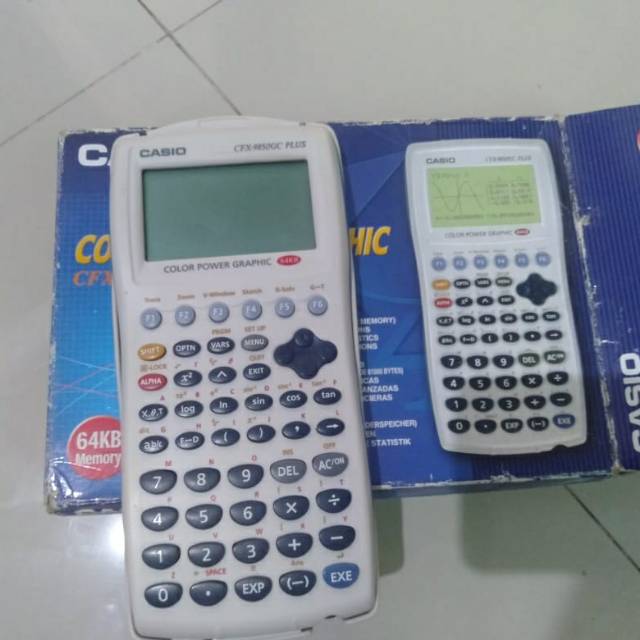 

Kalkulator Casio CFX 9850 GC plus