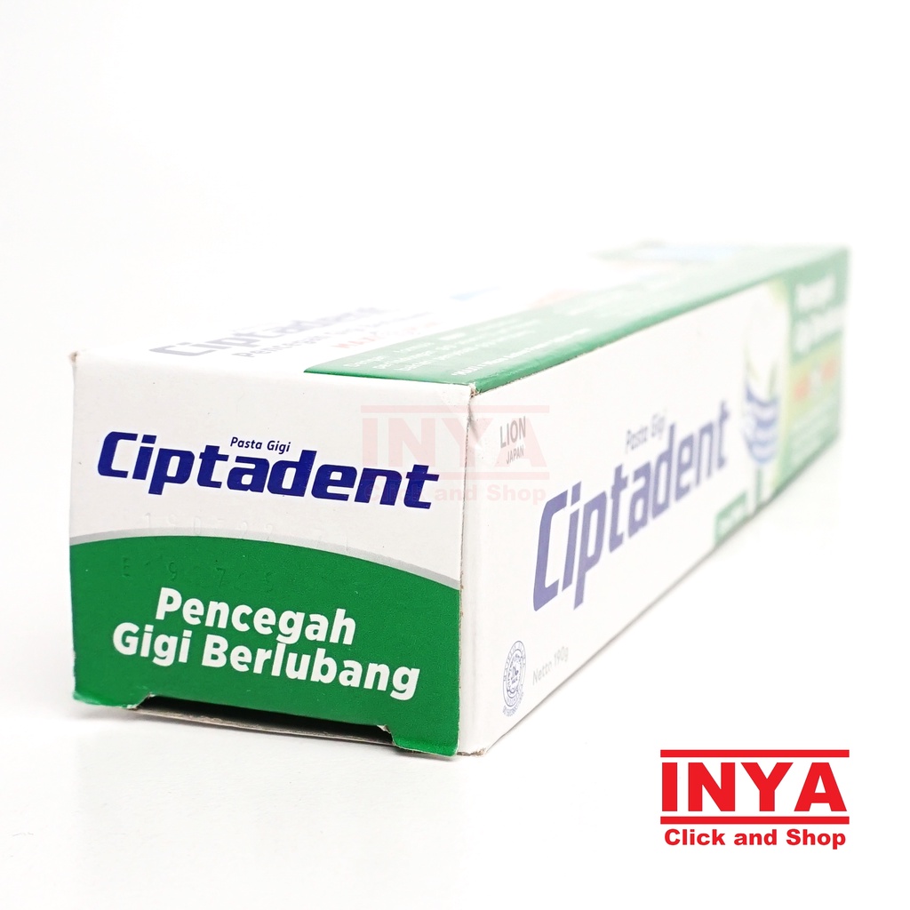 CIPTADENT COOL MINT TOOTHPASTE 190gr - Pasta Gigi - Odol