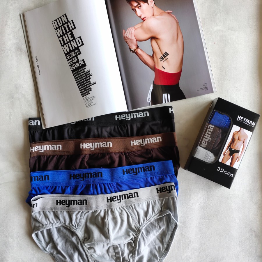 Celana Dalam Pria Heyman isi 3 pcs
