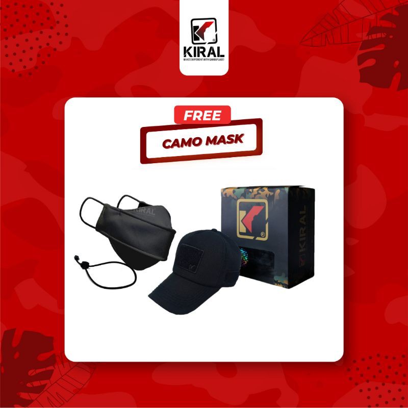 TOPI BASEBALL KIRAL TACTICAL VELCRO FREE CAMOMASK