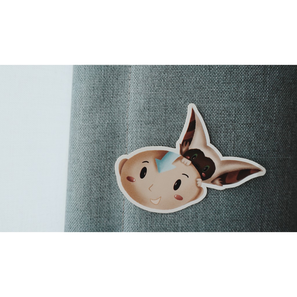 Avatar Stickers/ Aang & Momo