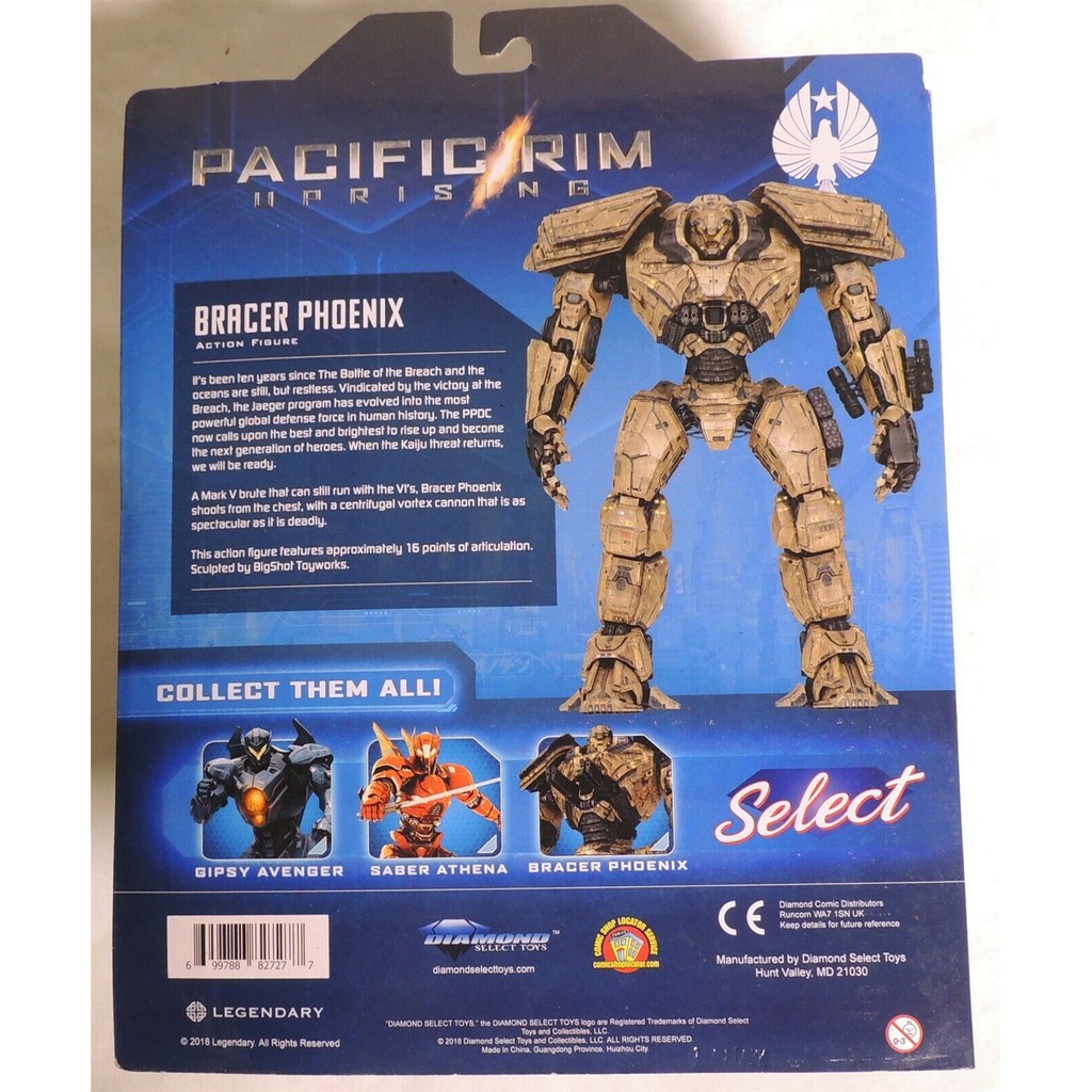 Action Figure Titan Redemer Pacific Rim Marvel Select Diamond Select