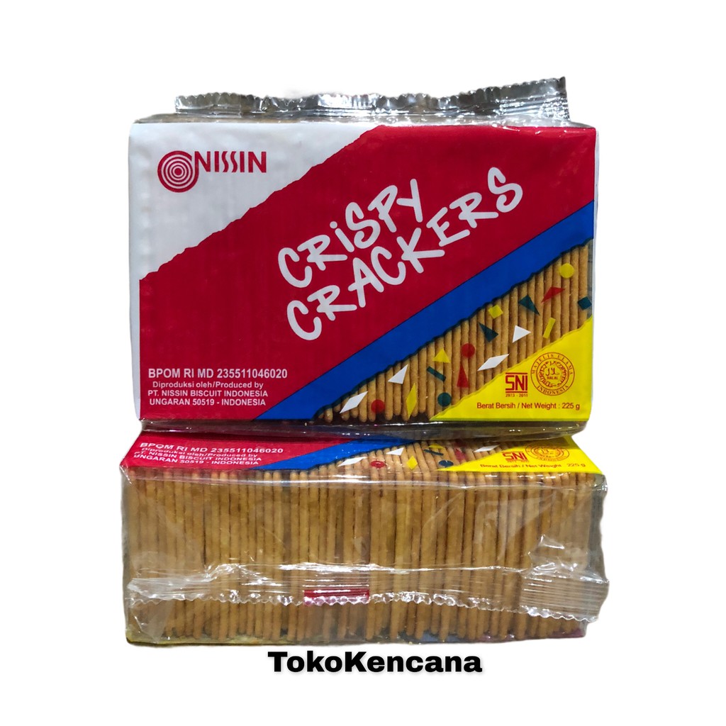 

Nissin Crispy Crackers 225gr (3pcs)