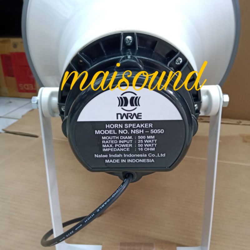SPEAKER HORN NARAE NSH 5050 PENGERAS NARAE NSH 5050 50 WATT