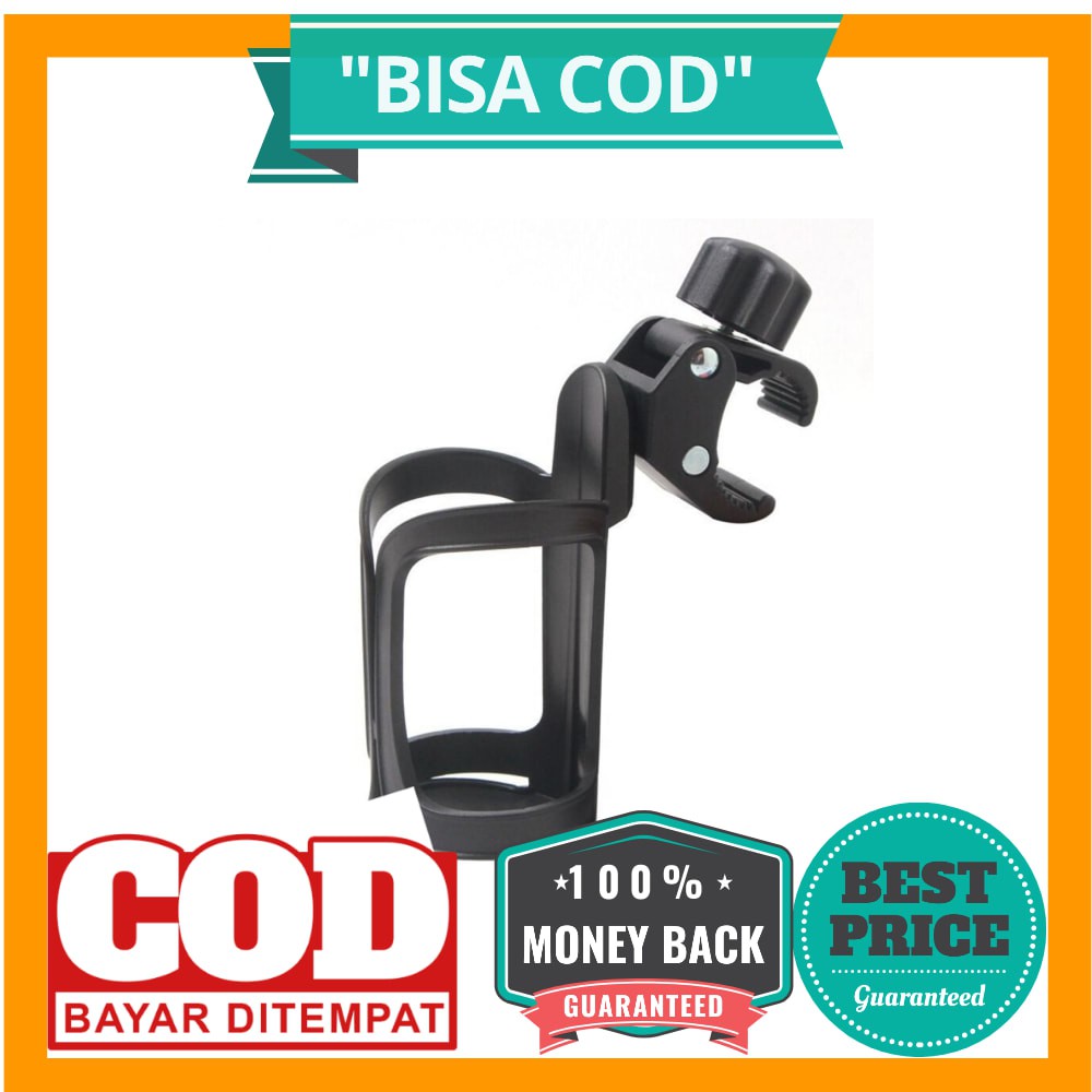 BISA COD Hengtu Holder Tempat Minum Sepeda Trolley Bottle Bracket Cage - BBR14 - Black