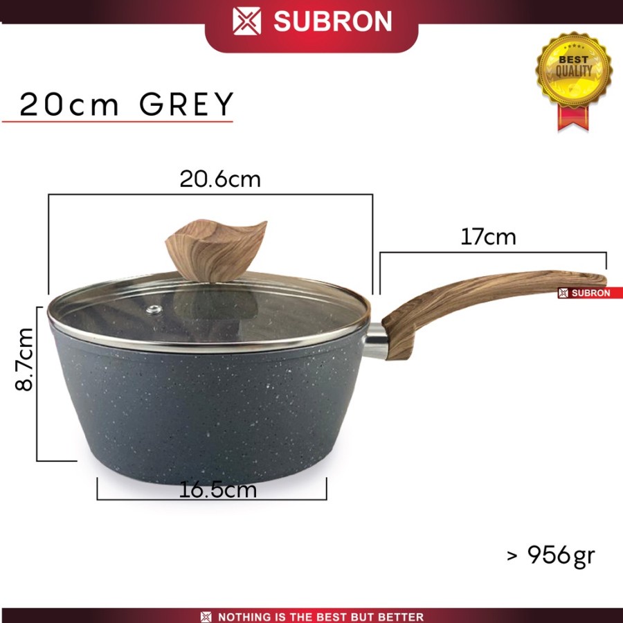 SUBRON MILK PAN MARBLE TX-M20G
