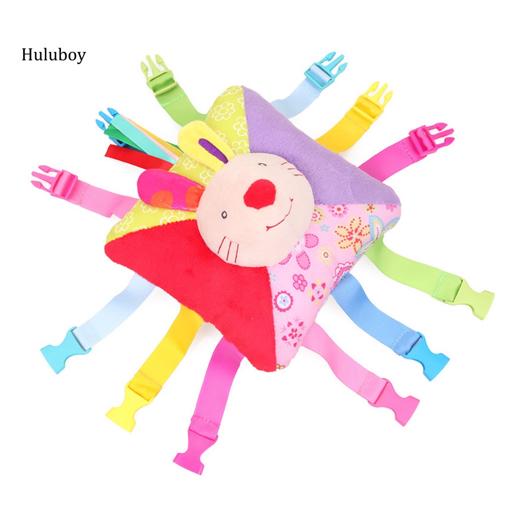 Huluboy- Bell Design Buckle Toy Toddler Buckle Educational Toy Intellectual Development for Home