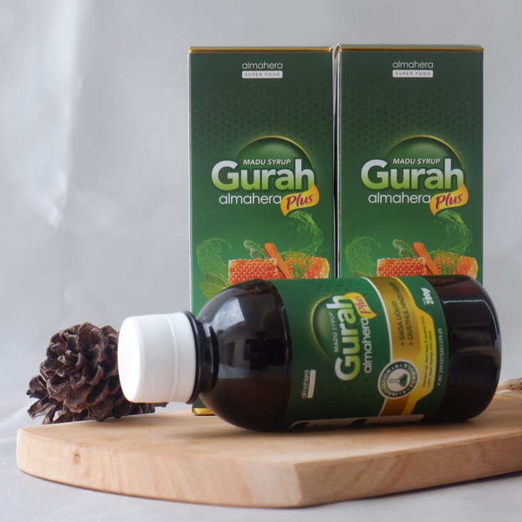 Madu Gurah Almahera - Mengatasi Sesak Nafas-2 Botol GRATIS 1