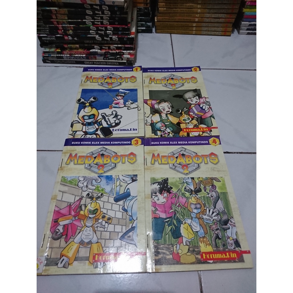 Komik Medabots 2 nomer 1-4 tamat