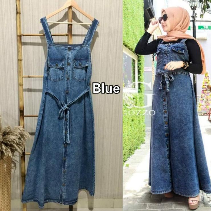 Stok terbatas.. Overall Jeans blue and Black Wash By Jevanni Overall Jeans Terbaru