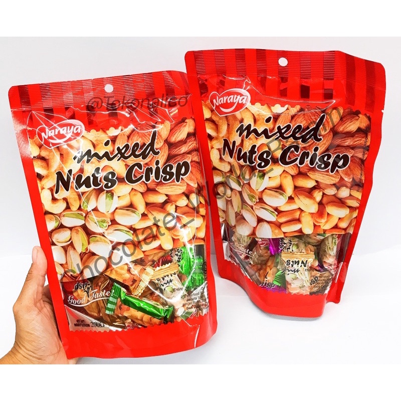 

Naraya Mixed Nuts Crisp(permen enting enting gepuk) 200gr