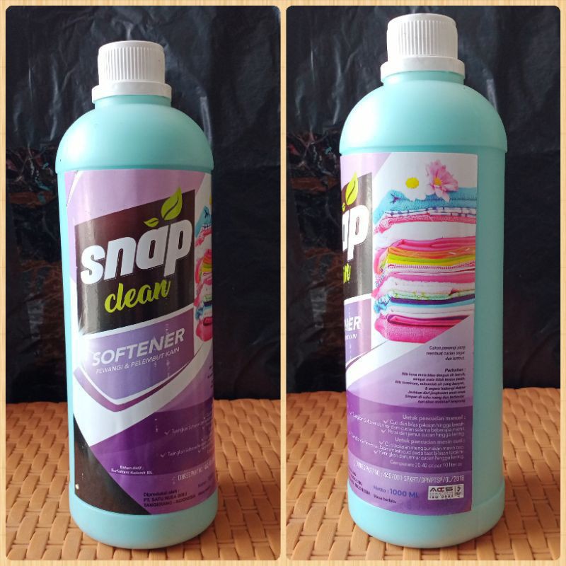 Jual snap clean softener 1 liter Shopee Indonesia