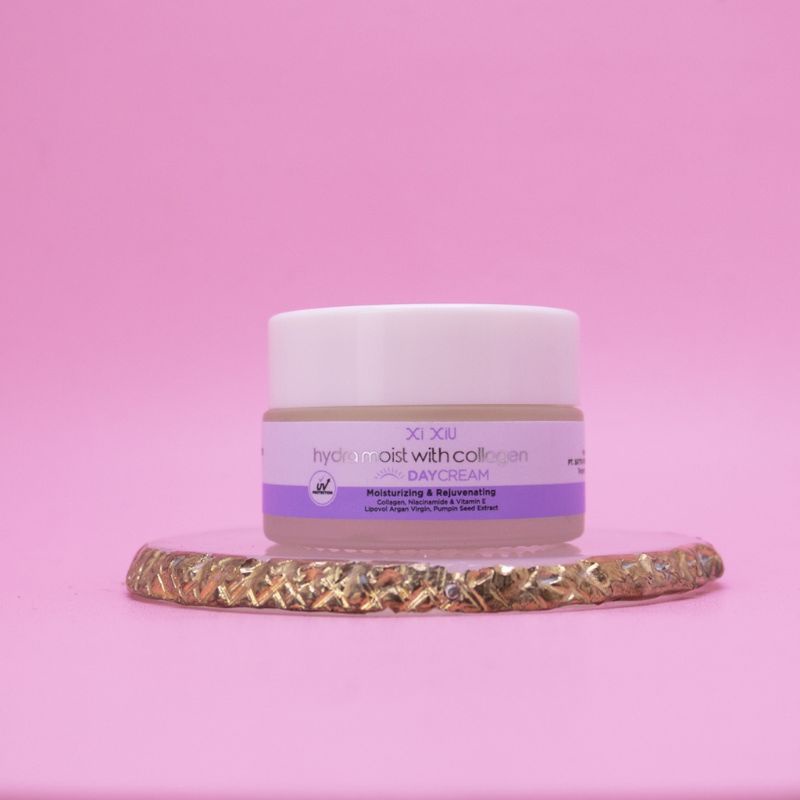 XI XIU HYDRA MOIST WITH COLLAGEN DAY CREAM &amp; NIGHT CREAM /BPOM
