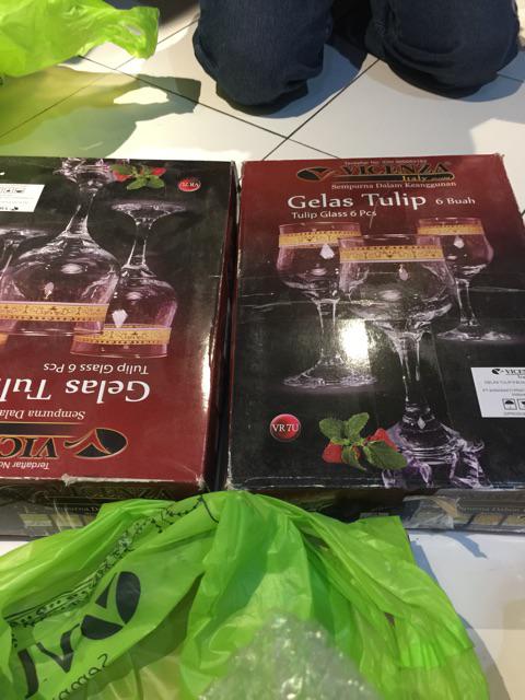Gelas Goblet Vr7u Tulip Original Vicenza
