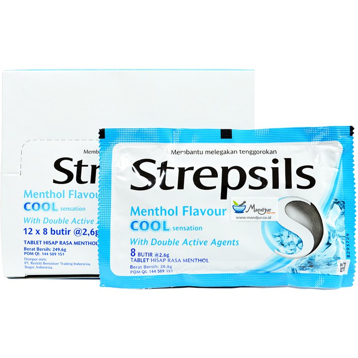 Strepsils Original 12 x 8's (Kemasan Box)