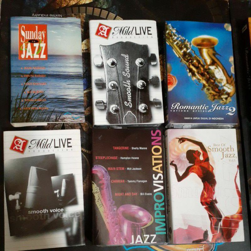 kaset jazz asing