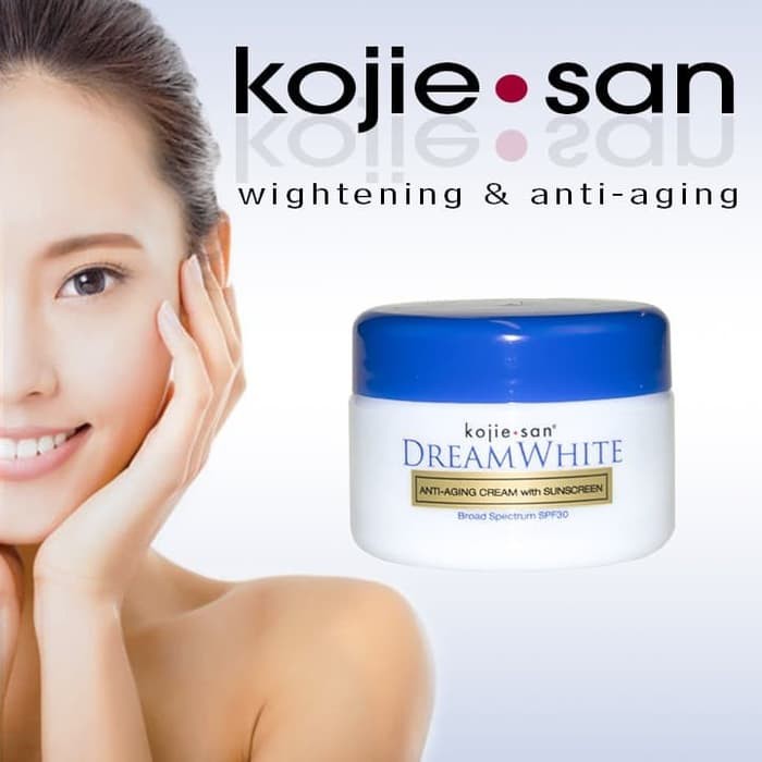 Kojie San Dream White Anti Aging Cream with Sunscreen SPF 30 30g