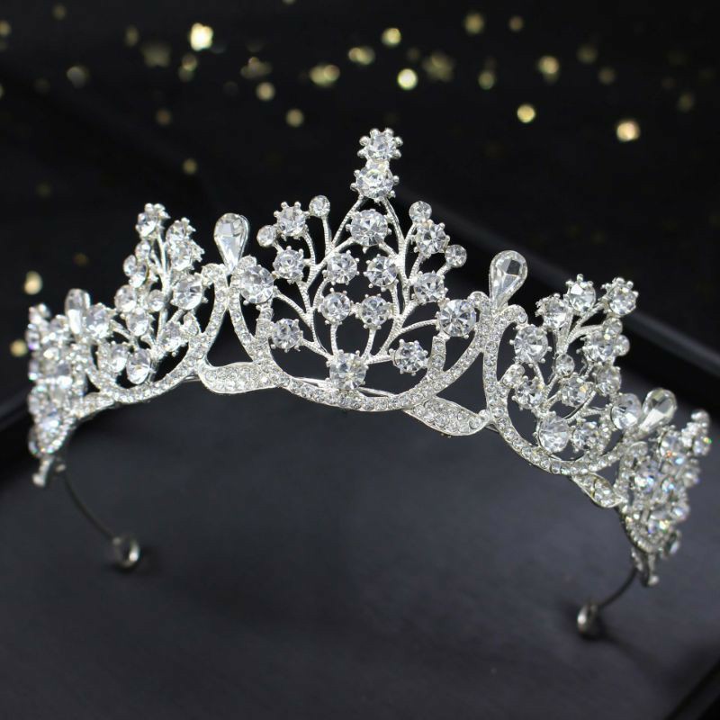 Akasia Crown Silver - Bridal Crown - Mahkota Pengantin Bridesmaid