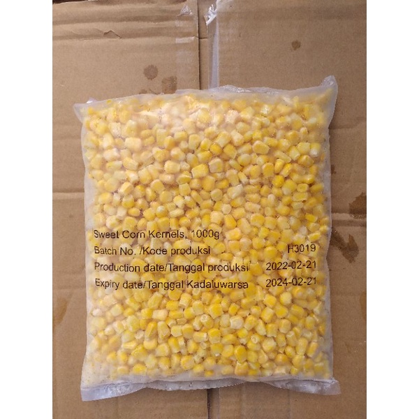 

Jagung Manis Beku - Sweet Corn 1 Kg