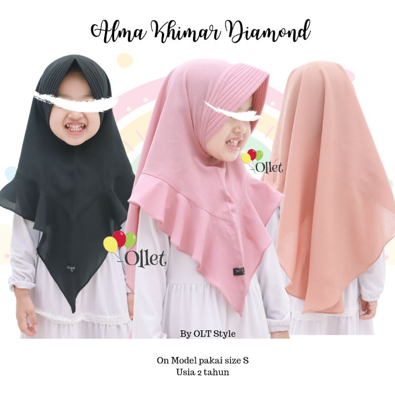 Ollet Khimar Alma Diamond
