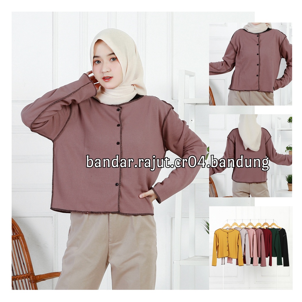 OBRAL 25 RIBU !! OUTER CARDIGAN KANCING NAYLA