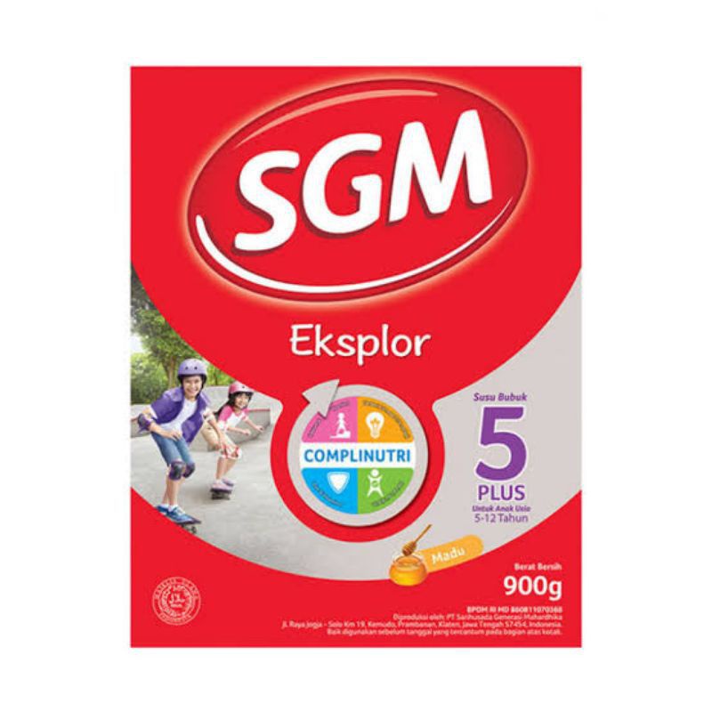 

SGM EKsplor 5+ Coklat Vanila Madu 900g