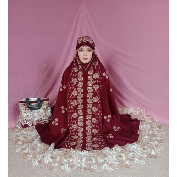 ✓COD MUKENA KHALIFA BORDIR MANUAL