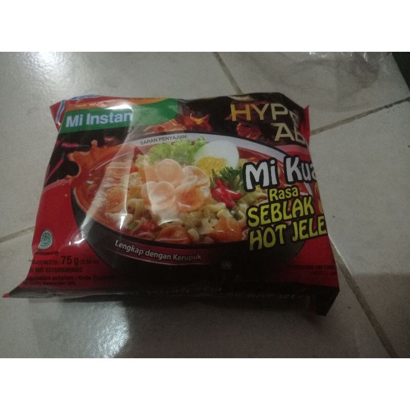 

Indomie Seblak hot