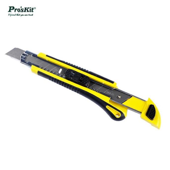

✨BISA COD✨ PROSKIT DK-2039 Pisau Cutter - Utility Knife (3 Blades Self Loading)