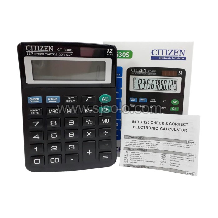 

Calculator Kalkulator CMZEN CT-630S Dekstop Calculator