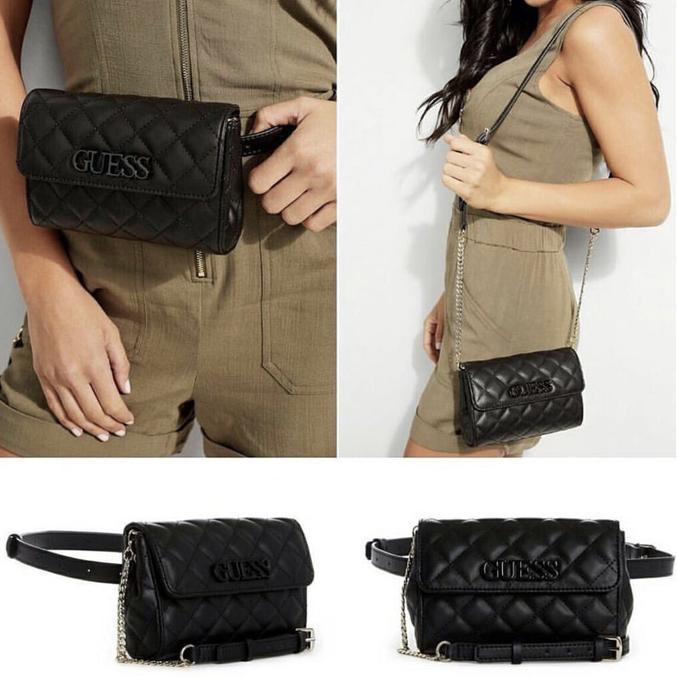 Tas Murah Wanita GUESS 044 Sling Tas Pinggang Waistbag Original