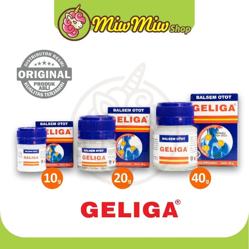 Jual Balsem Otot Geliga 10 gr/20 gr/40 gr | Shopee Indonesia