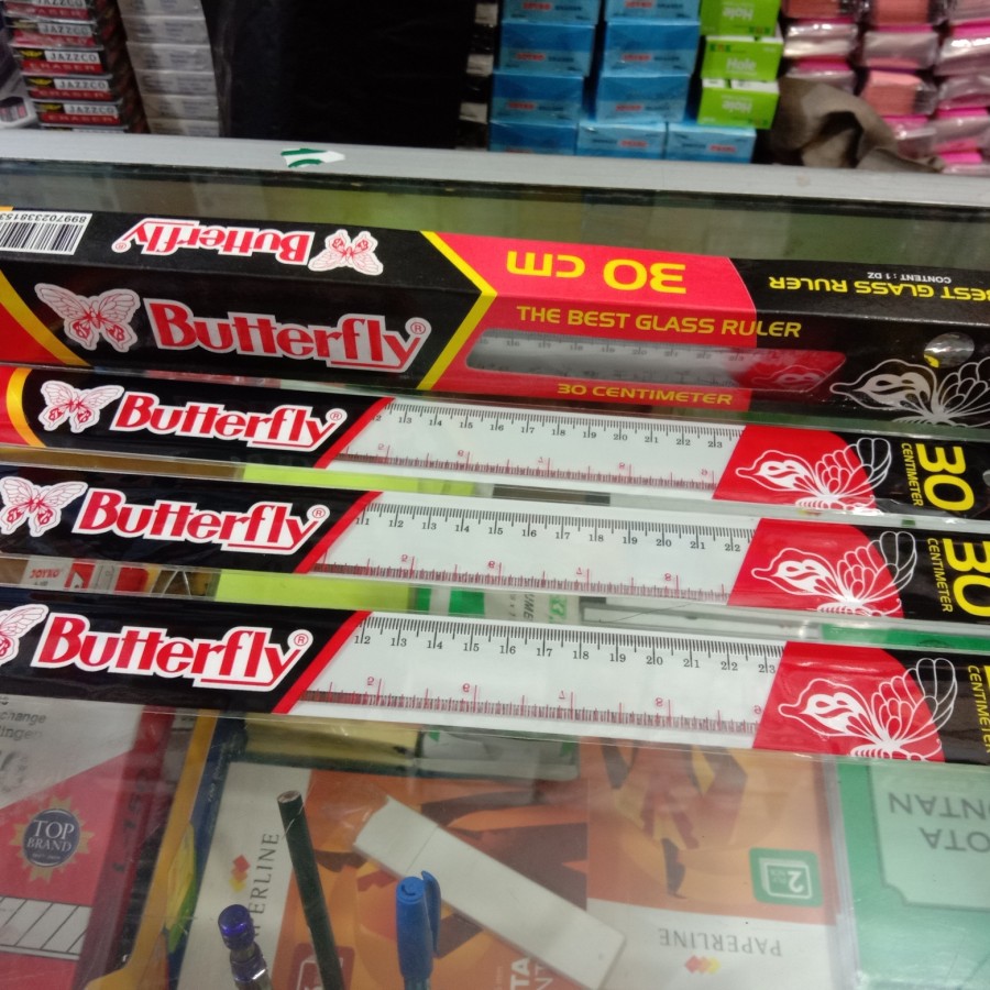 

Penggaris butterfly 30 cm