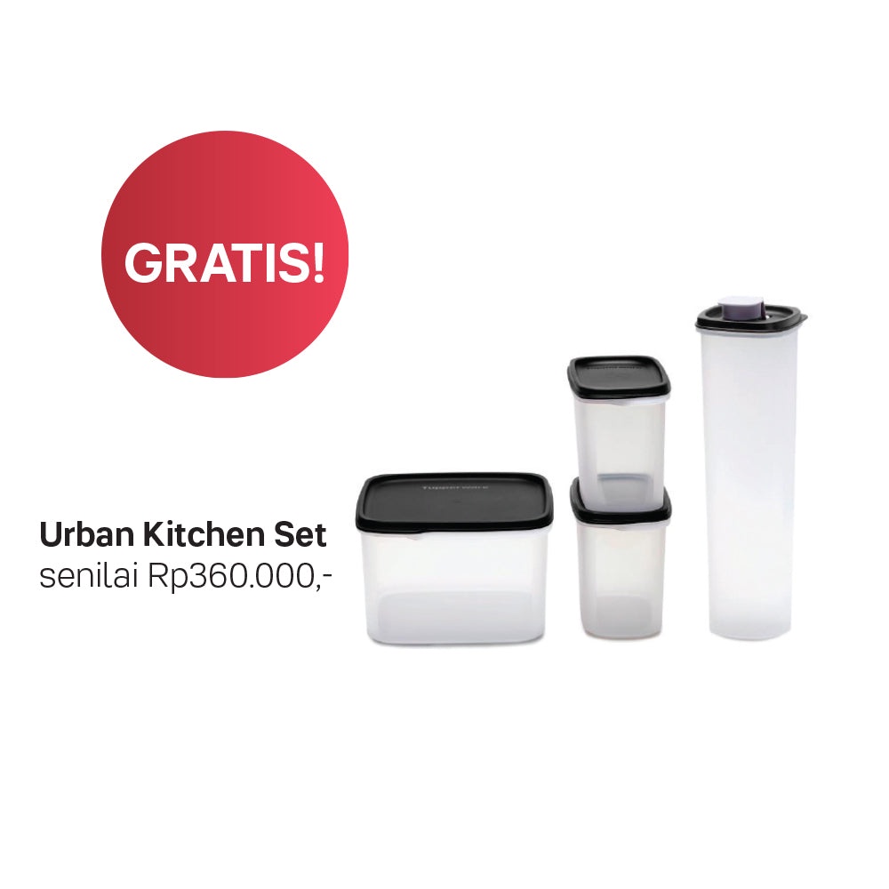 TCHEF JUNIOR SET W/ GIFT Alat Memasak Praktis by Tupperware